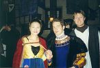 Das Verlobungspaar: Prinzessin Loryndia und Burggraf Alarich
