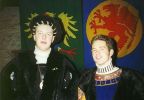 Der Reichserztruchsess (Frank Bartels) und der verlobte Burggraf (Wolfgang Wagner)