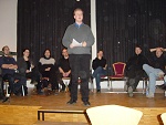 Frank Bartels beim Plenum auf Burg Ludwigstein